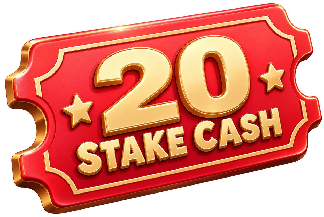 20 Stake Cash Ticket